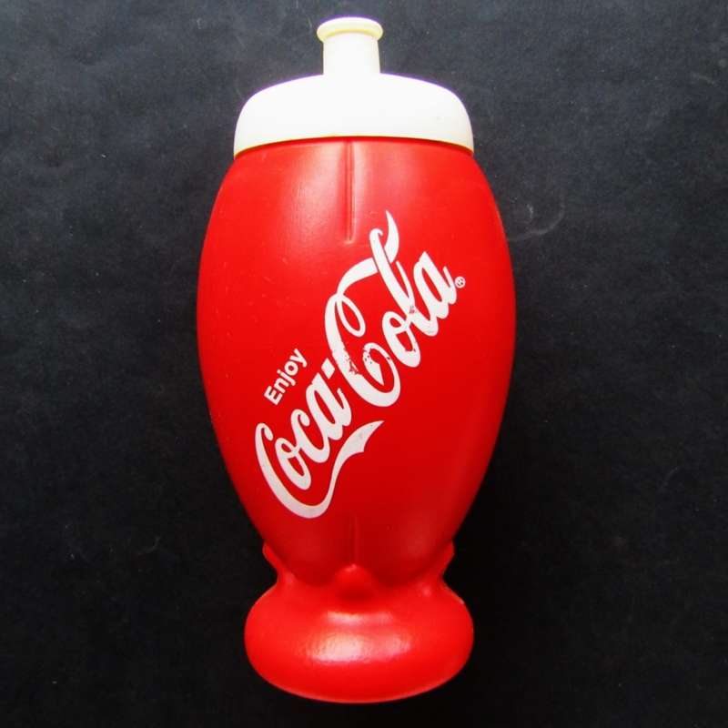 Old Coca Cola Rugby Ball Shaped Bottle