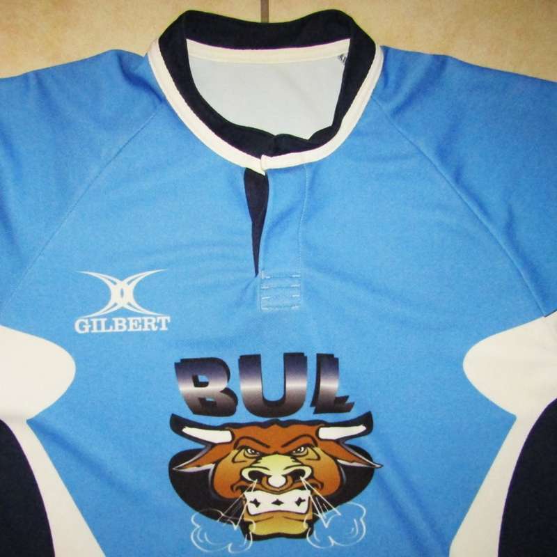 Old Gilbert Bul Rugby Jersey - XL Size