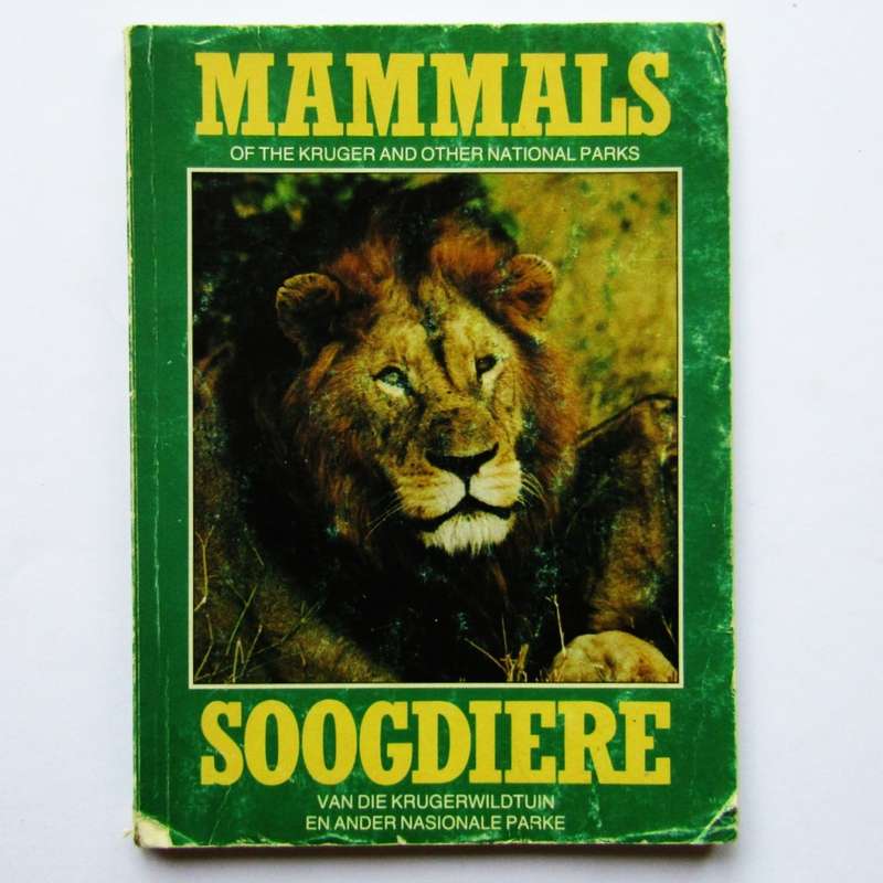 1986 Mammals of the Kruger Park Wildtuin Booklet
