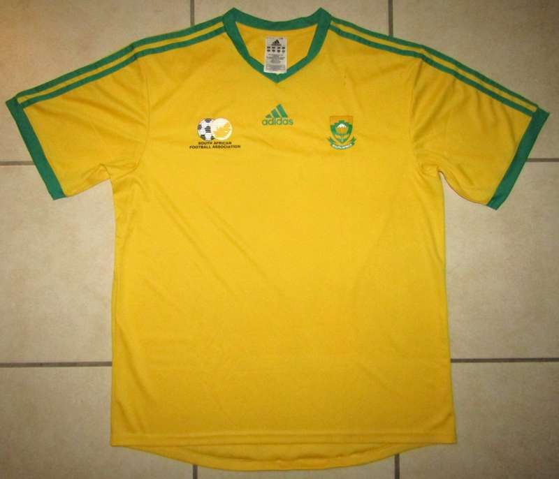 Old Adidas SA Football Jersey - Large Size