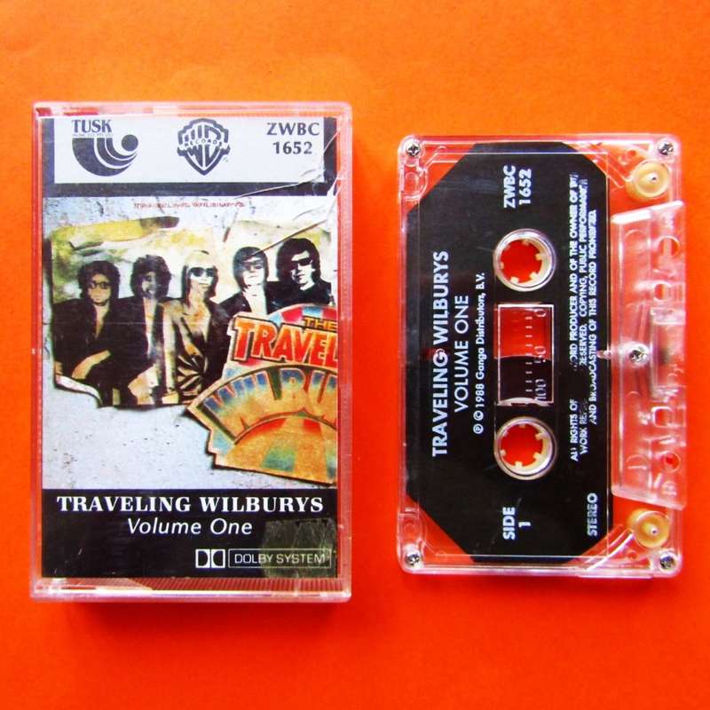Traveling Wilburys - Volume One - Cassette Tape (1988)