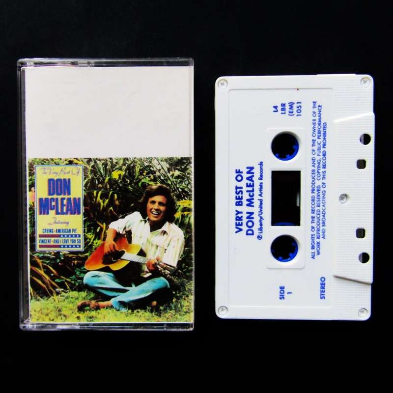 Very Best of Don McLean - Cassette Tape (1980)
