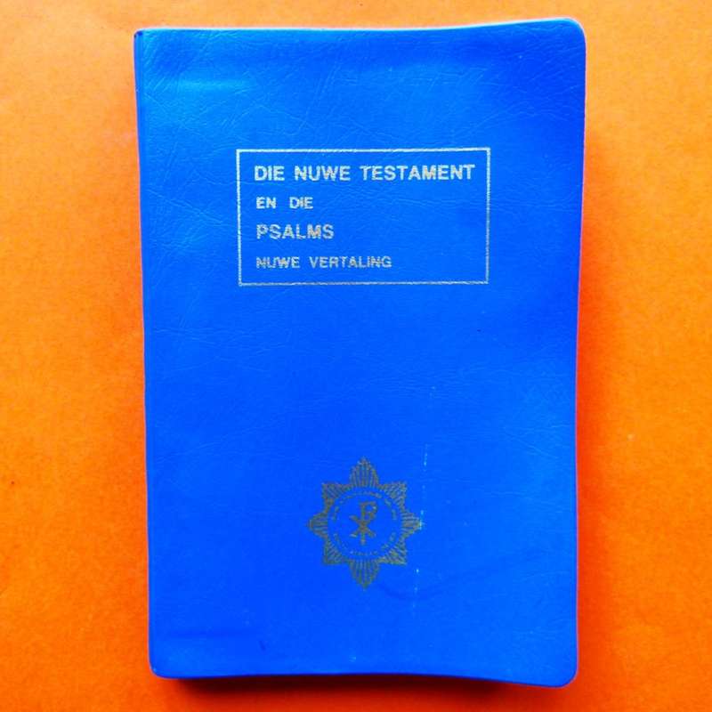 1992 SA Police Afrikaans Pocket Bible