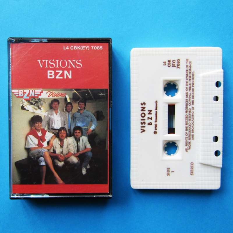 BZN - Visions - Cassette Tape (1988)