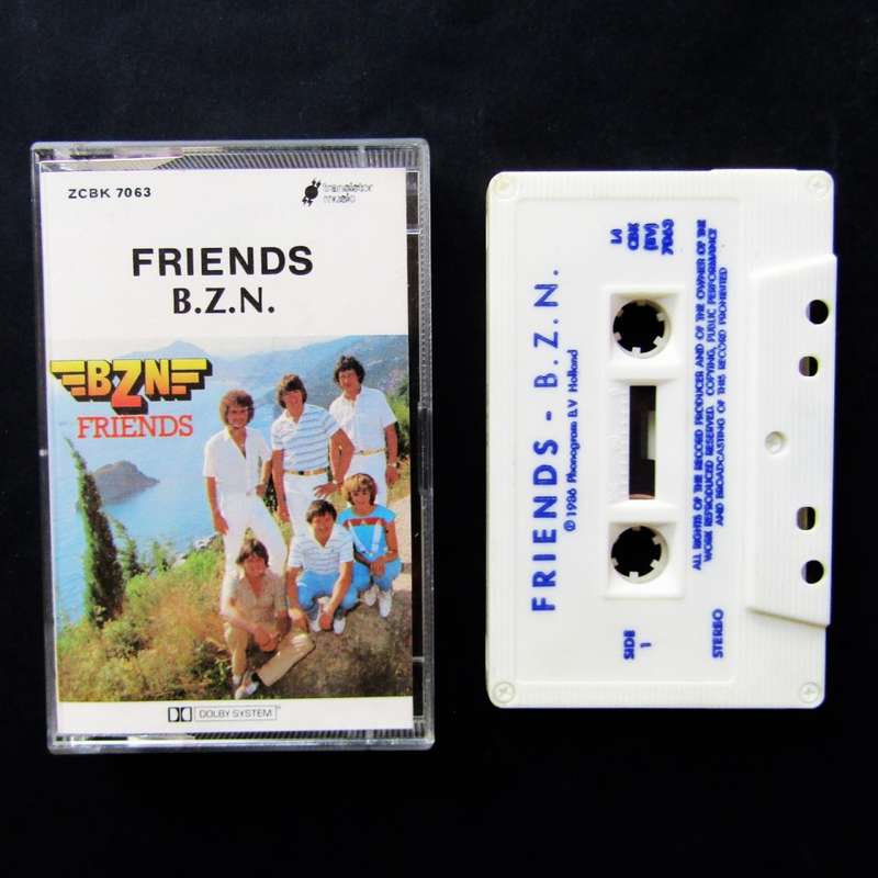 BZN - Friends - Cassette Tape (1986)
