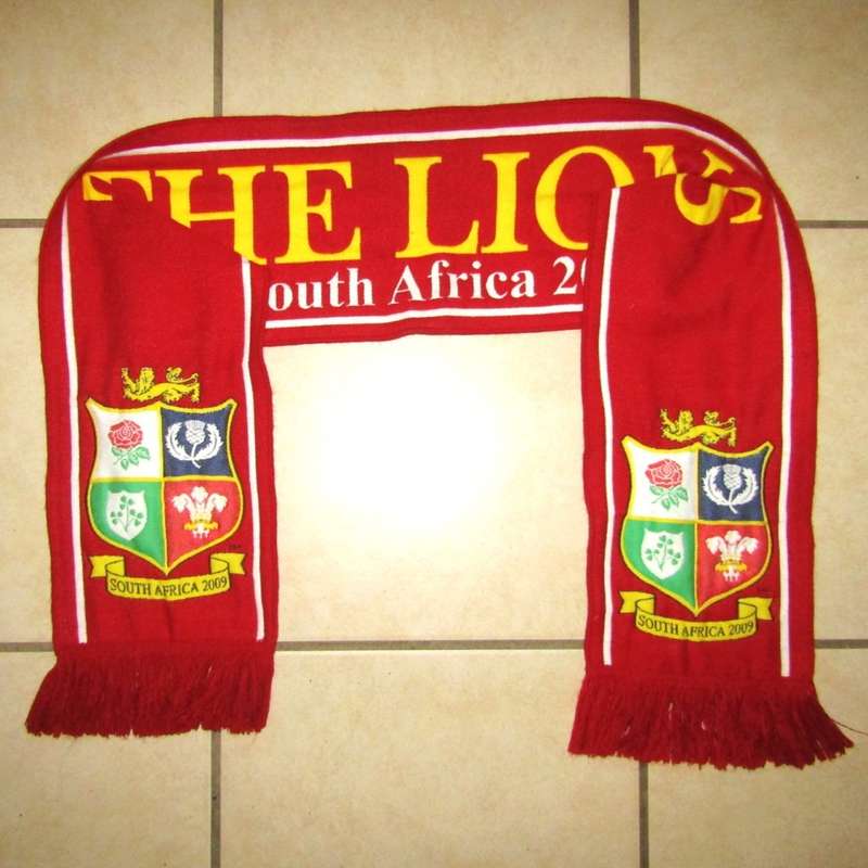 2009 British Lions Rugby Banner Scarf