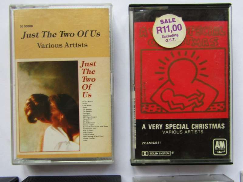Lot of 10 Music Compilation Cassette Tapes
