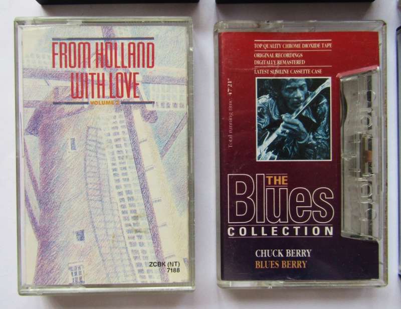 Lot of 10 Music Compilation Cassette Tapes