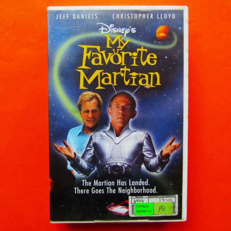 My Favorite Martian - Walt Disney VHS Tape (1999)