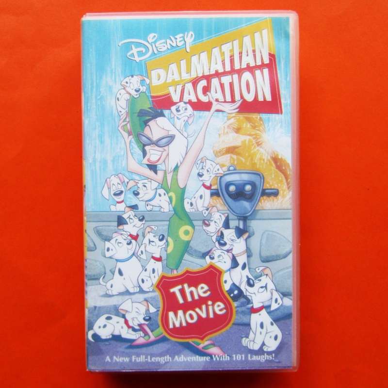 Dalmatian Vacation - Disney Movie VHS Tape (1998)