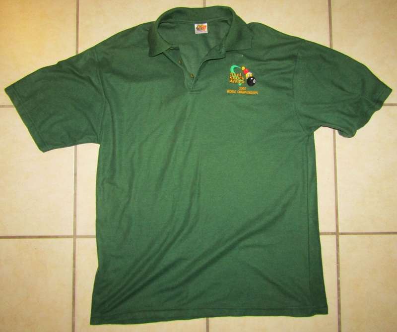 2004 World Championships SA Pool Shirt - XL Size