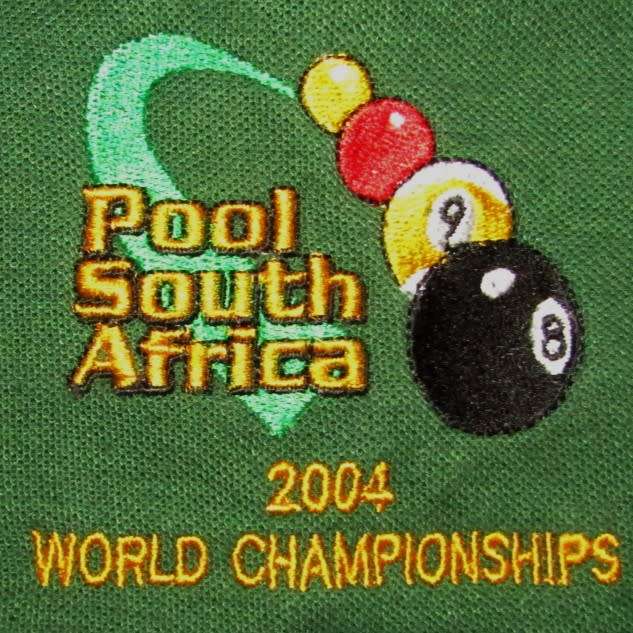 2004 World Championships SA Pool Shirt - XL Size
