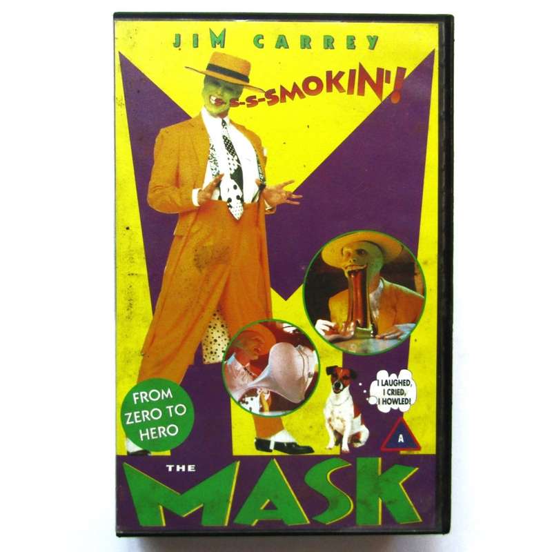 The Mask - Jim Carrey - Movie VHS Tape (1994)