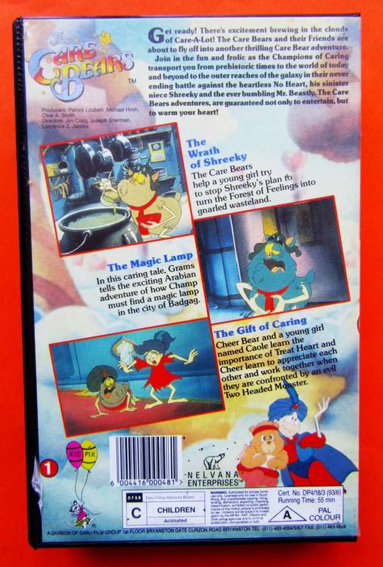 The Care Bears Volume 1 - VHS Video Tape (1993)