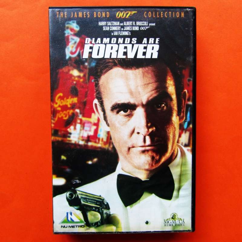 Diamonds are Forever - James Bond 007 - Movie VHS Tape (1995)