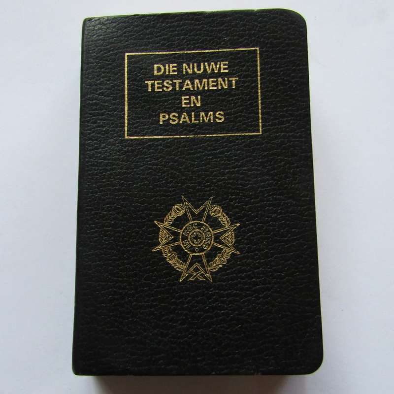 1981 SADF Afrikaans Pocket Bible
