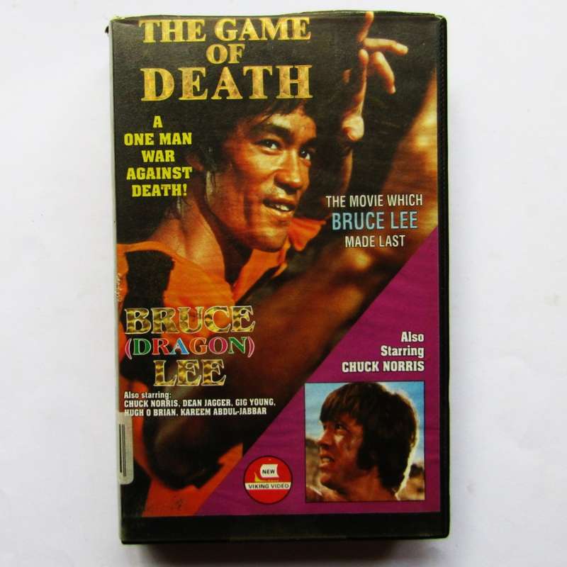 Game of Death - Bruce Lee - Movie VHS Tape (1983)