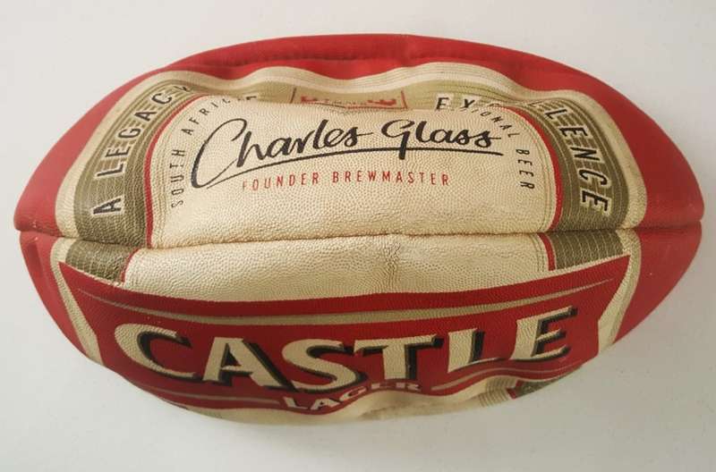 Old Castle Lager Full Size Rugby Ball