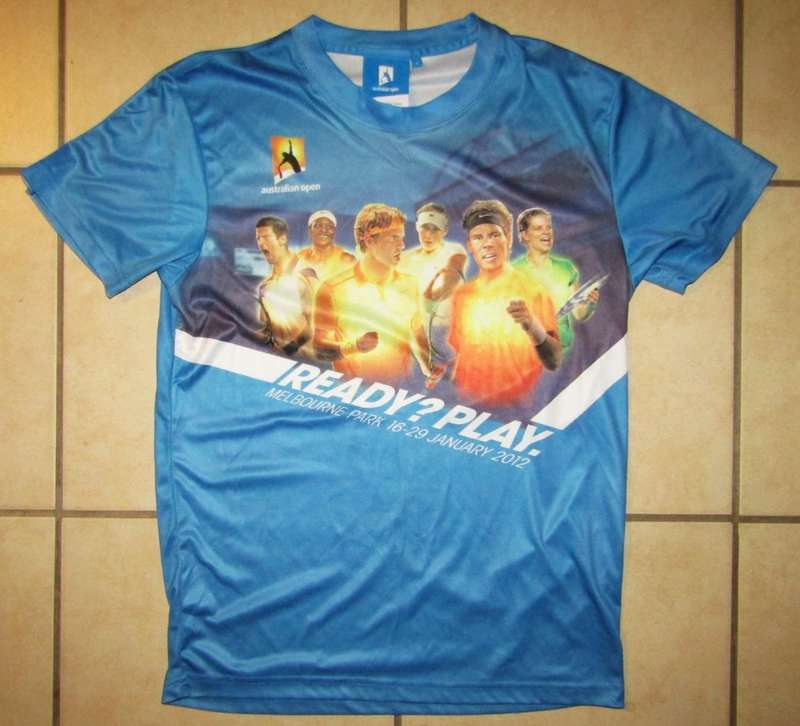 2012 Australian Open - Djokovic Federer Nadal - Tennis Shirt