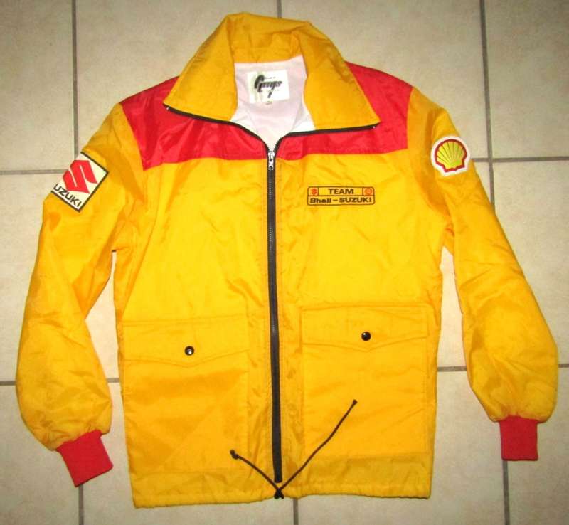Old Shell Suzuki Racing Team Jacket