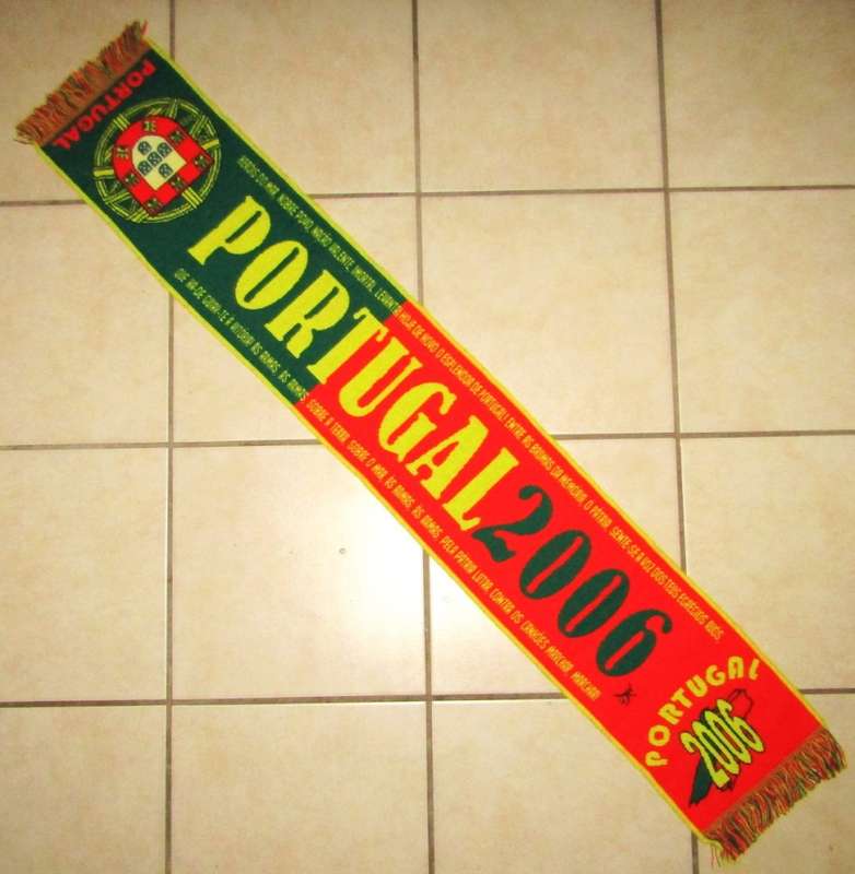 2006 Portugal Football Scarf