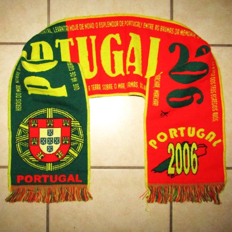 2006 Portugal Football Scarf