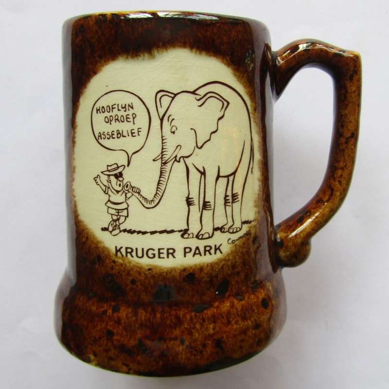 Old Kruger Park Afrikaans Beer Mug