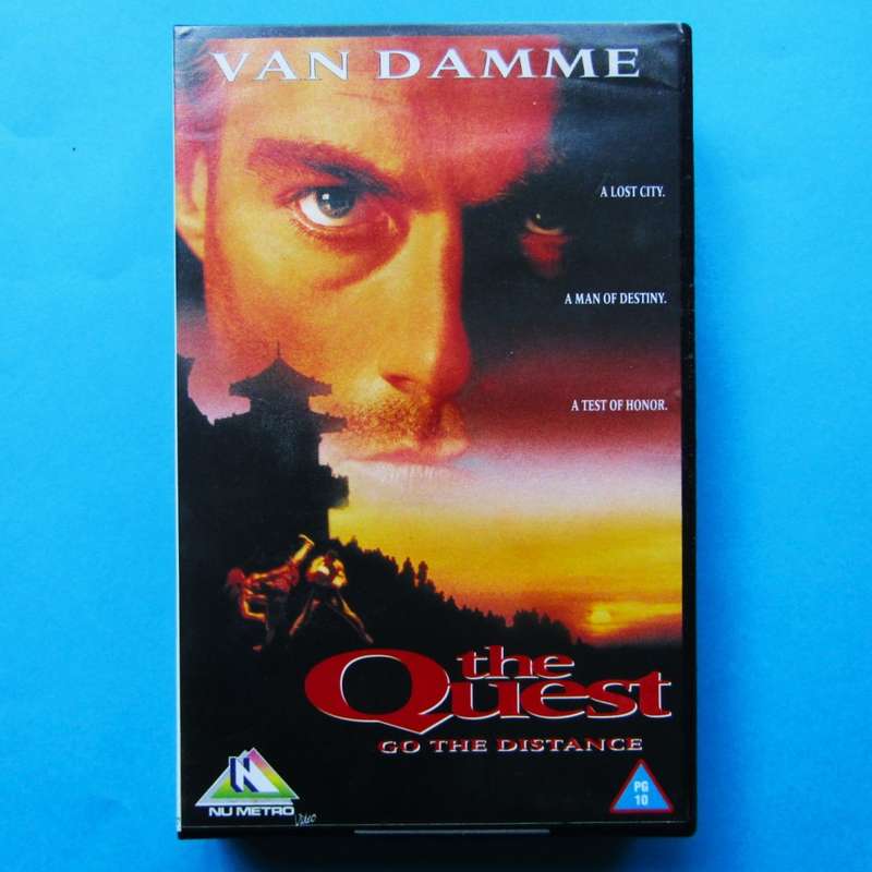 The Quest - Jean Claude Van Damme - Movie VHS Tape (1996)