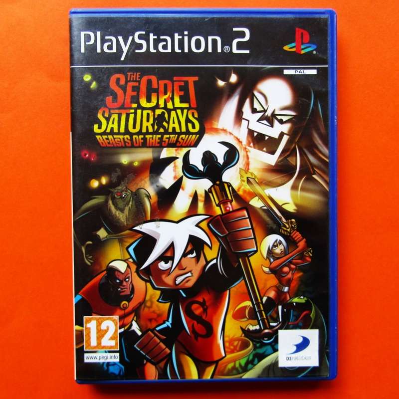 The Secret Saturdays: Beasts of the 5th Sun - PS2 Game