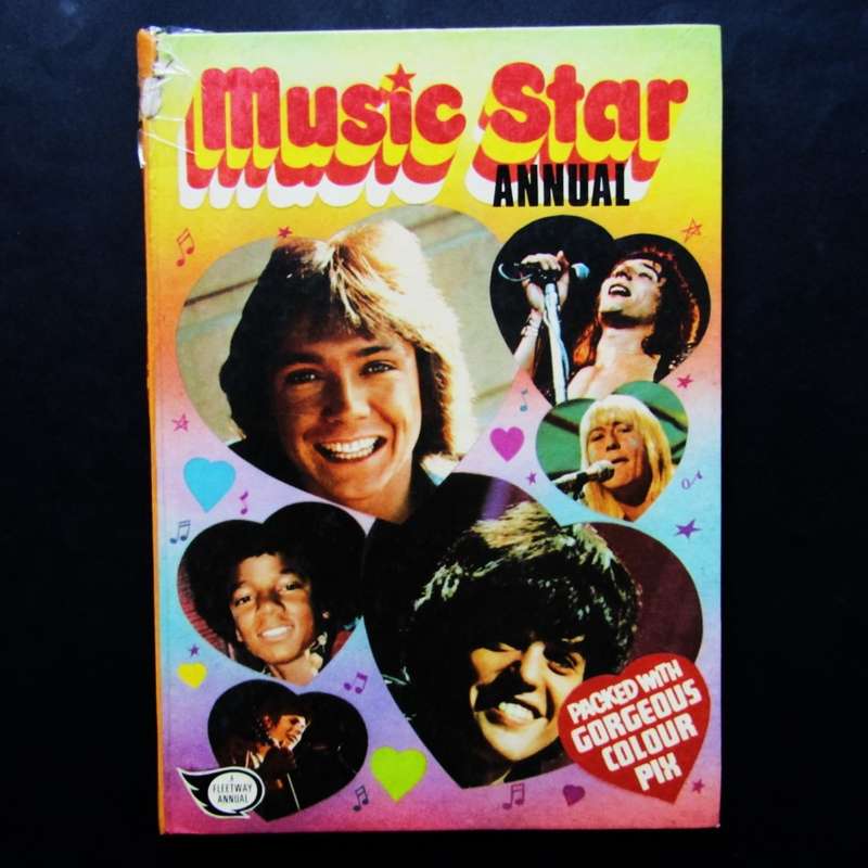 1973 Music Star Annual ft Michael Jackson and David Bowie