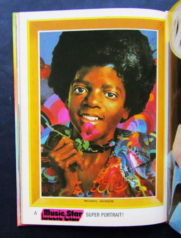 1973 Music Star Annual ft Michael Jackson and David Bowie