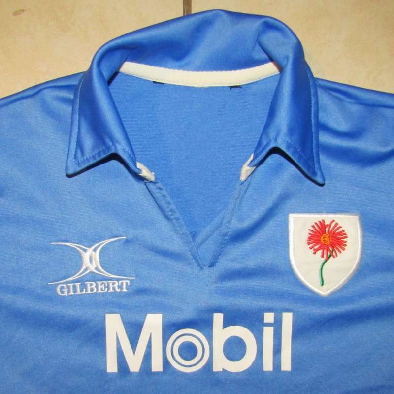 Old Mobil Blue Bulls Rugby Jersey - Small Size