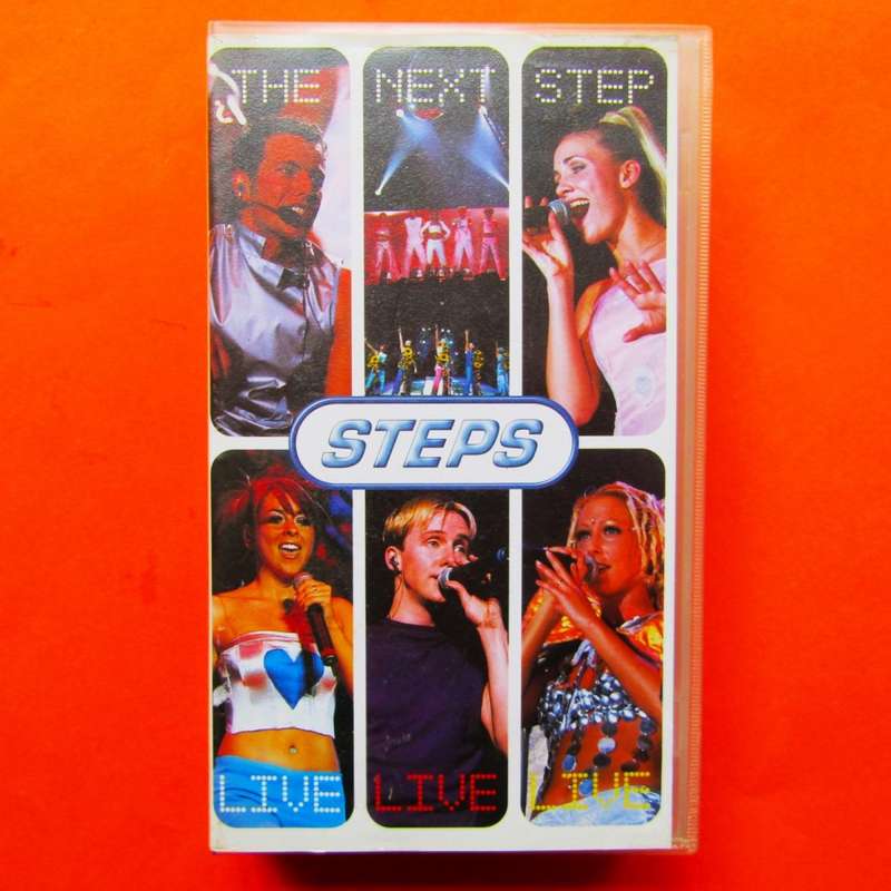 Steps - The Next Step Live - VHS Video Tape (1999)