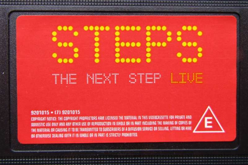Steps - The Next Step Live - VHS Video Tape (1999)