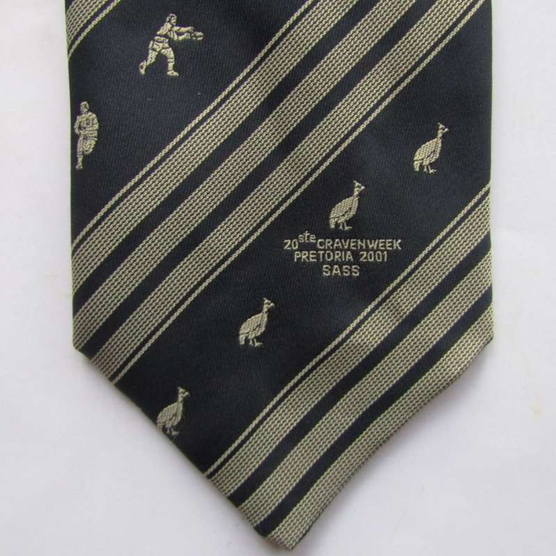 2001 Pretoria Craven Week Rugby Neck Tie