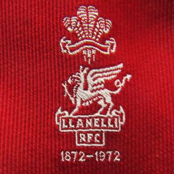 1972 Wales Llanelli Rugby Football Club 100 Year Neck Tie