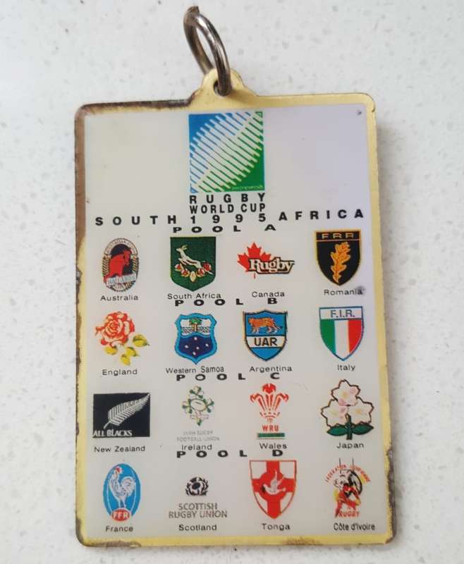 1995 Rugby World Cup Keyring