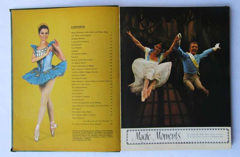 1970 Princess Tina Ballet Book