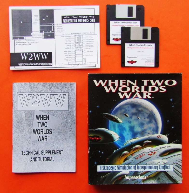 When Two Worlds War - Big Box PC Game (1993)