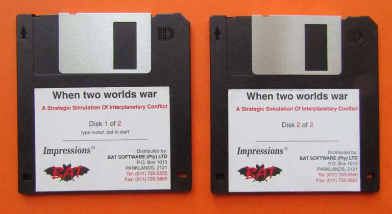 When Two Worlds War - Big Box PC Game (1993)