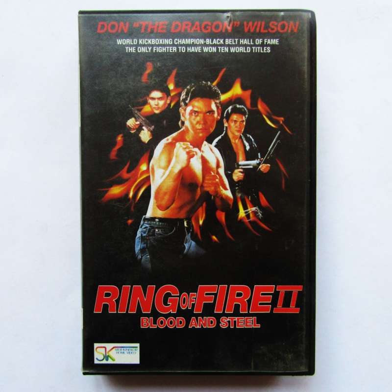 Ring of Fire II: Blood and Steel - Don Wilson - Movie VHS Tape (1993)