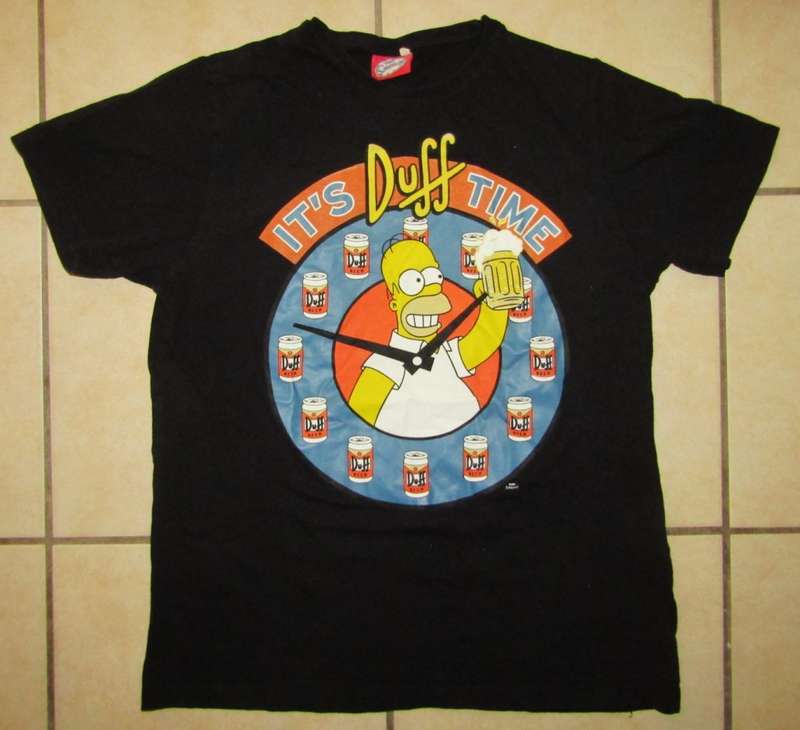 The Simpsons Homer Duff Beer Shirt