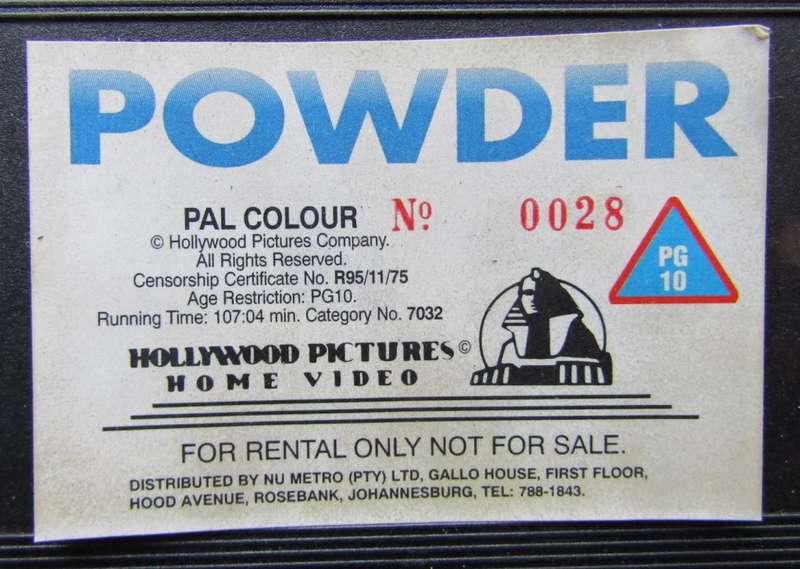 Powder - Mary Steenburgen - Movie VHS Tape (1995)