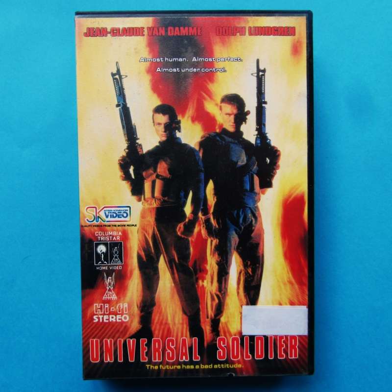 Universal Soldier - Van Damme - Movie VHS Tape (1993)