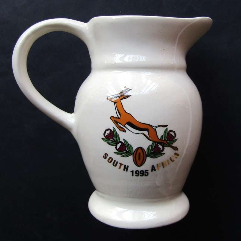 Large 1995 Springbok Rugby Jug