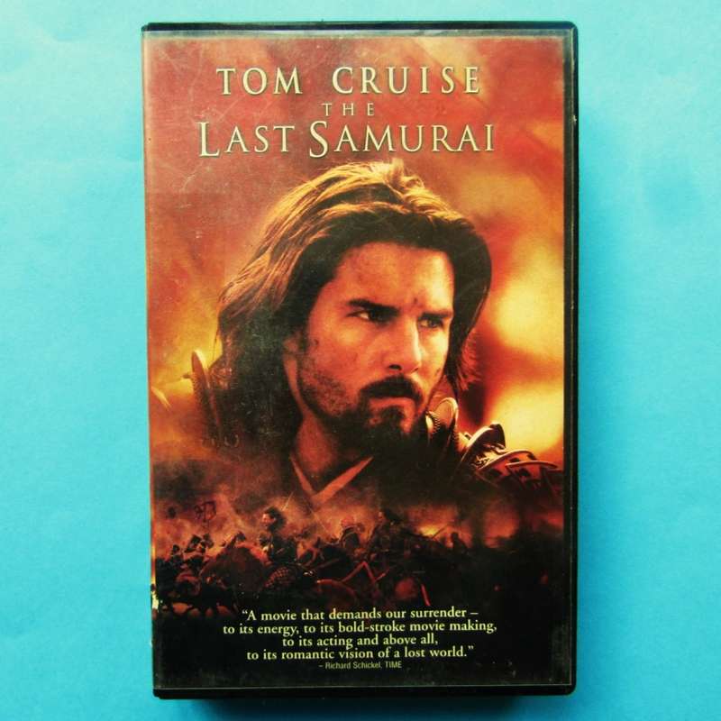 The Last Samurai - Tom Cruise - Movie VHS Tape (2004)