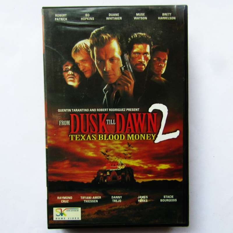 From Dusk Till Dawn 2: Texas Blood Money - Movie VHS Tape (1999)