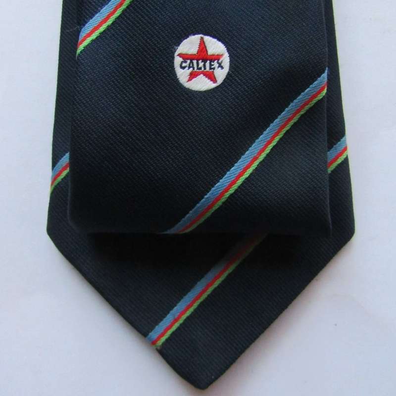 Old Caltex Petrol Neck Tie