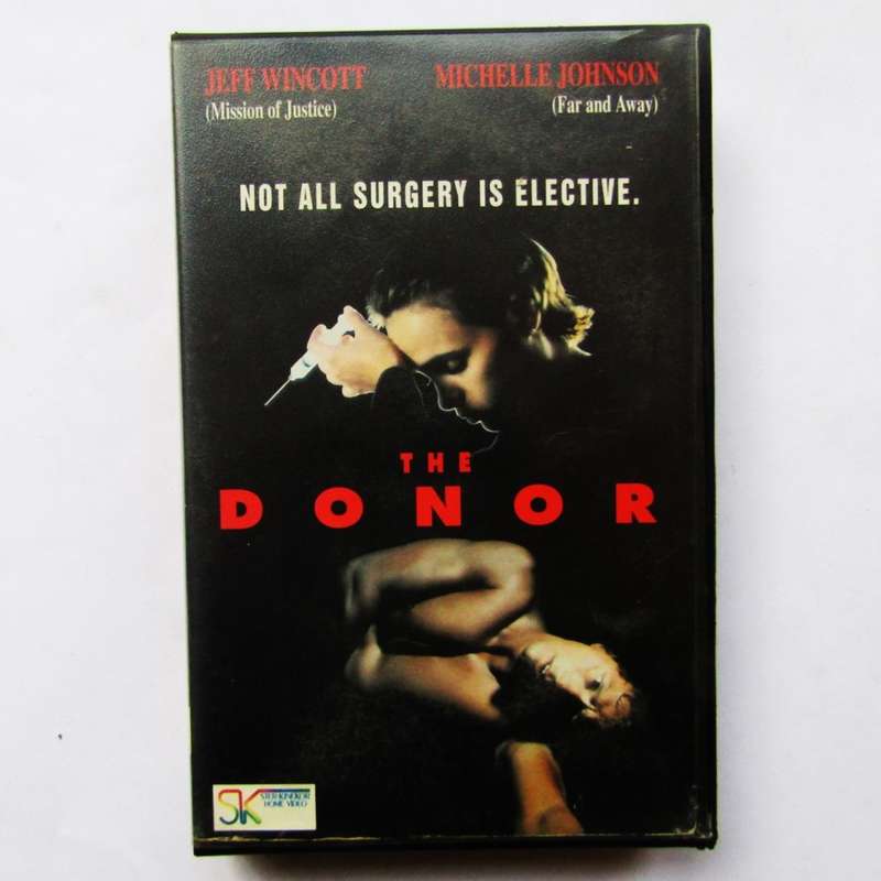 The Donor - Jeff Wincott - Movie VHS Tape (1996)