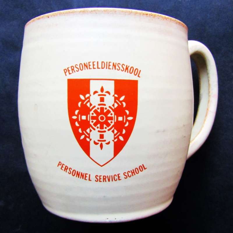 SADF Personnel Service School Beer Mug